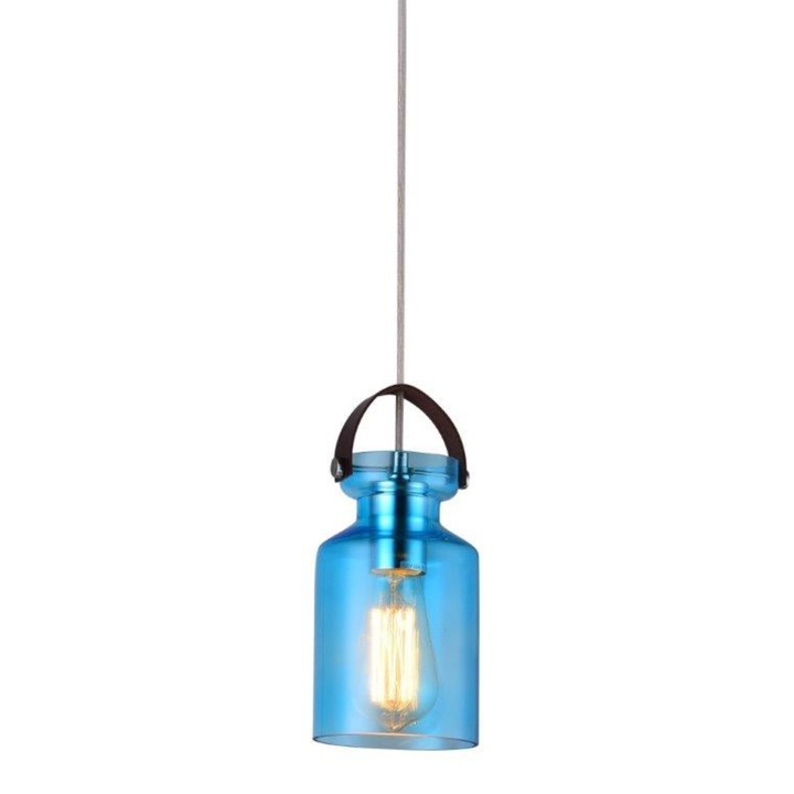 Висяща лампа PLATINET - ZEFIR, E27, 1 x 40W, синя