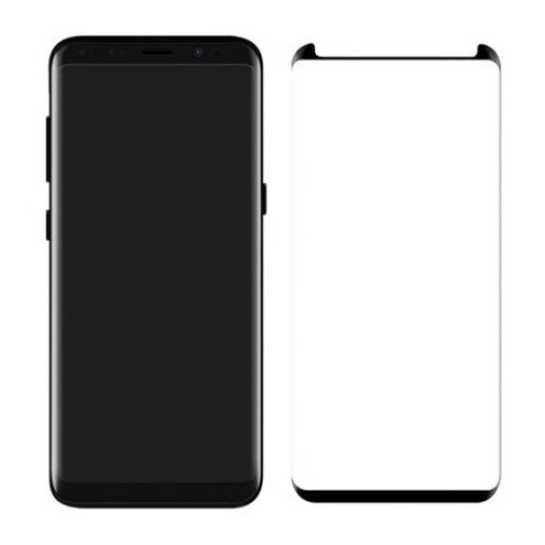 Folie sticla full glue Puky pentru Samsung Galaxy S8 , negru