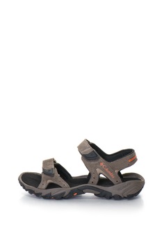 Columbia, Sandale cu garnituri de piele intoarsa si brant ergonomic Santiam™ Columbia, Sandale cu garnituri de piele intoarsa si brant ergonomic Santiam™