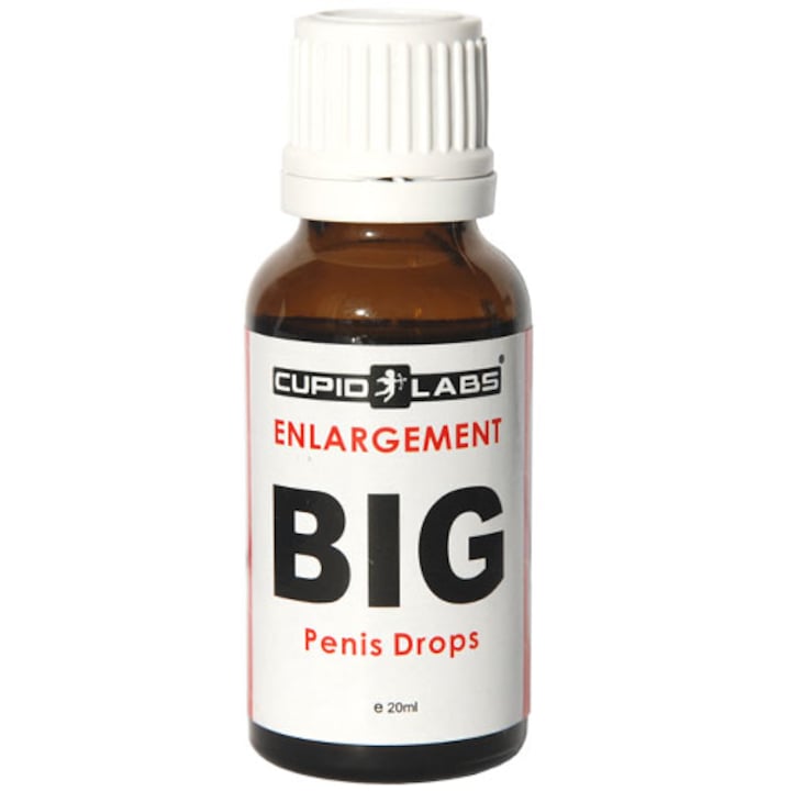 CUPID LABS Big Penis Drops pénisznagyobbító csepp, 20 ml