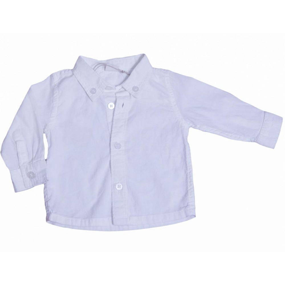 Camasa baietei, NAME IT, Alba, varsta 3 luni