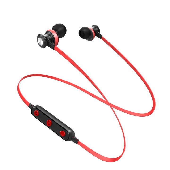 AWEI B980BL In-Ear Bluetooth Fülhallgató Headset Piros