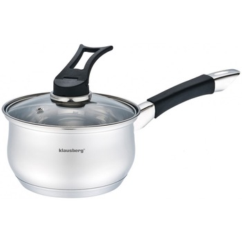 Craticioara inox Klausberg, diametru 16 cm, capacitate 1,7 litri, capac, inductie Craticioara inox Klausberg, diametru 16 cm, capacitate 1,7 litri, capac, inductie