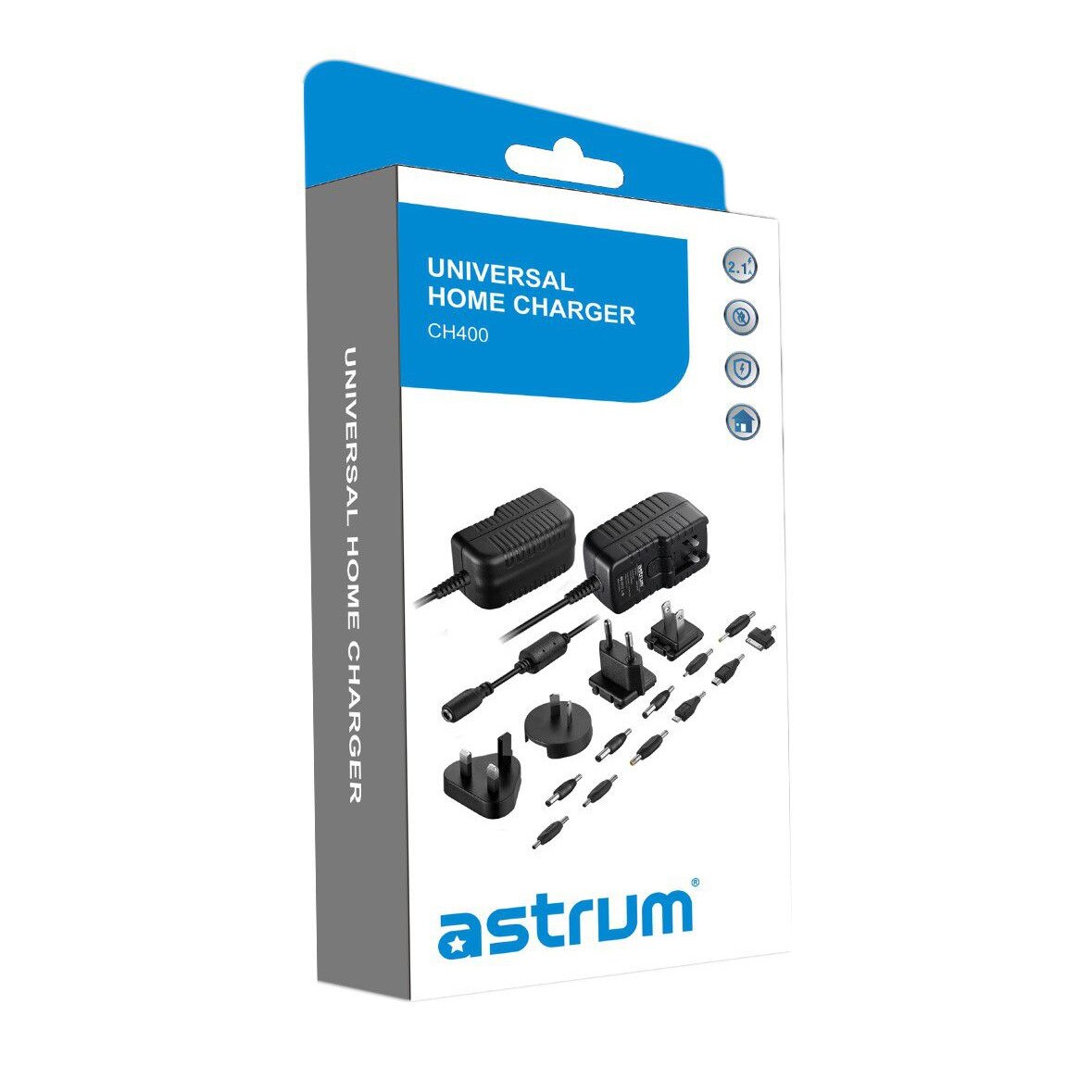 Incarcator retea Universal Astrum CH400 5V 2.1A, 11 Conectori optionali