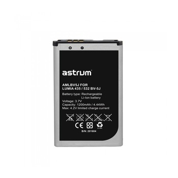 Acumulator BV-5J, 1200mAh, Nokia Lumia 435/532, Astrum Acumulator BV-5J, 1200mAh, Nokia Lumia 435/532, Astrum