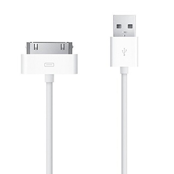 Cablu De Date iProtect Apple iPhone 4 / 4S MA591 Alb Cablu De Date iProtect Apple iPhone 4 / 4S MA591 Alb