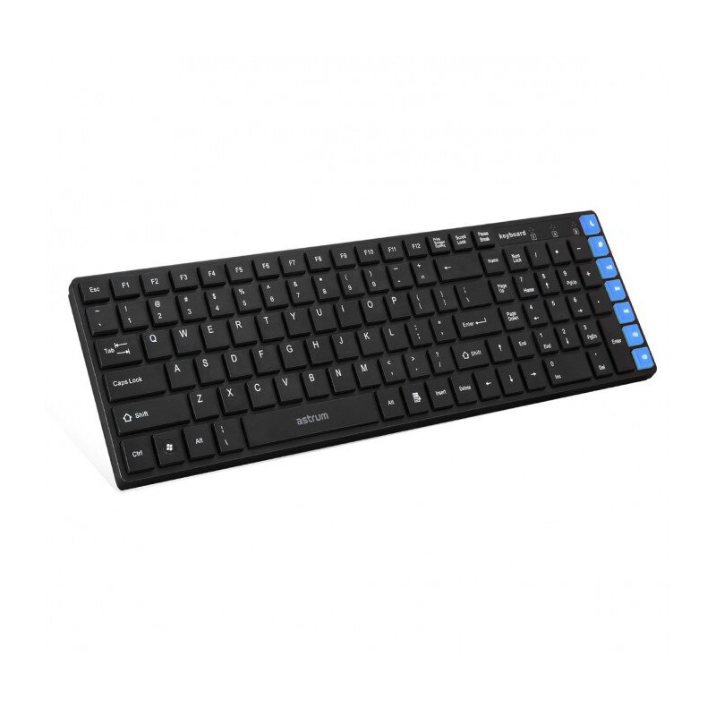 Tastatura Slim Multimedia Astrum KM200 English Negru