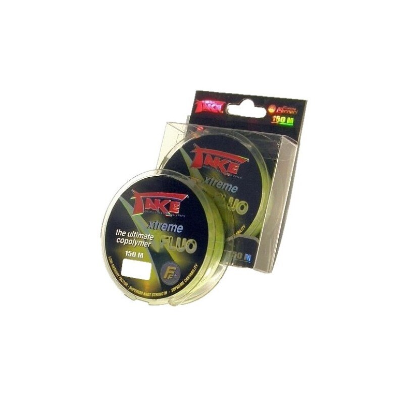 Fir Lineaeffe Monofilament Take Xtreme Fluo, 0.16Mm/3,6Kg/150 M