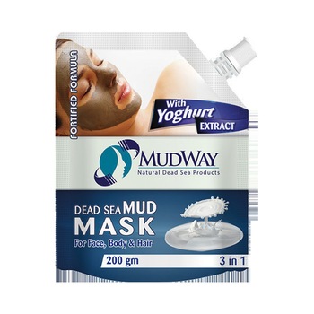 Masca cu namol si iaurt 3 in 1(fata, par si corp) de la Marea Moarta Beauty Secrets 200gm Masca cu namol si iaurt 3 in 1(fata, par si corp) de la Marea Moarta Beauty Secrets 200gm