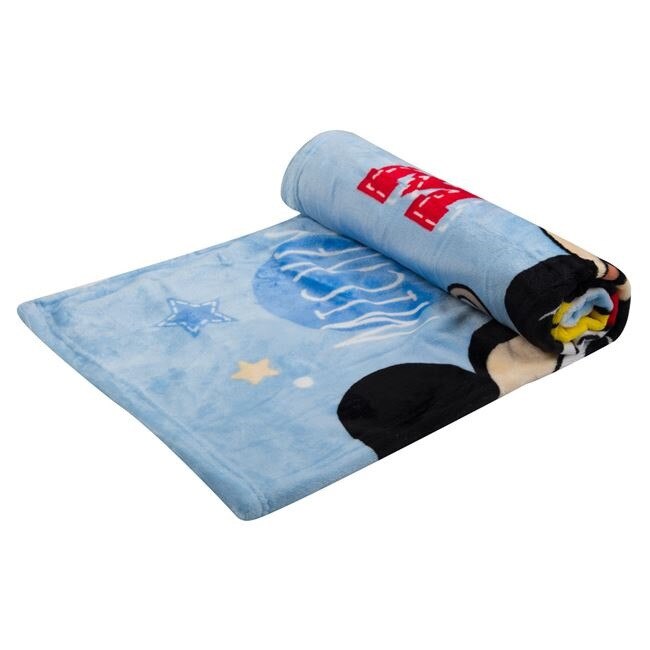 Patura bebe, Zola, moale, 75x100 cm, Mickey Mouse