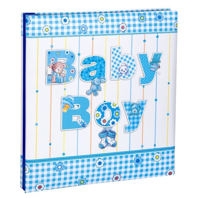 Album foto iMK®, Model Baby Boy, Albastru