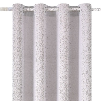 Set 2 draperii crem cu buline, Zola®, 140x250 cm Set 2 draperii crem cu buline, Zola®, 140x250 cm