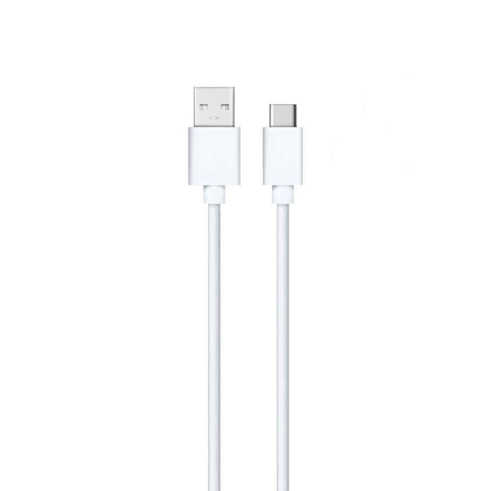 Cablu Date usb Tip C, Detech, 1m, usb 2.0 tata la usb type C, alb