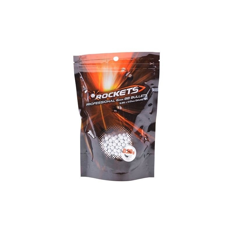 Bile Airsoft Rockets Professional 0.20g BBs 1000buc