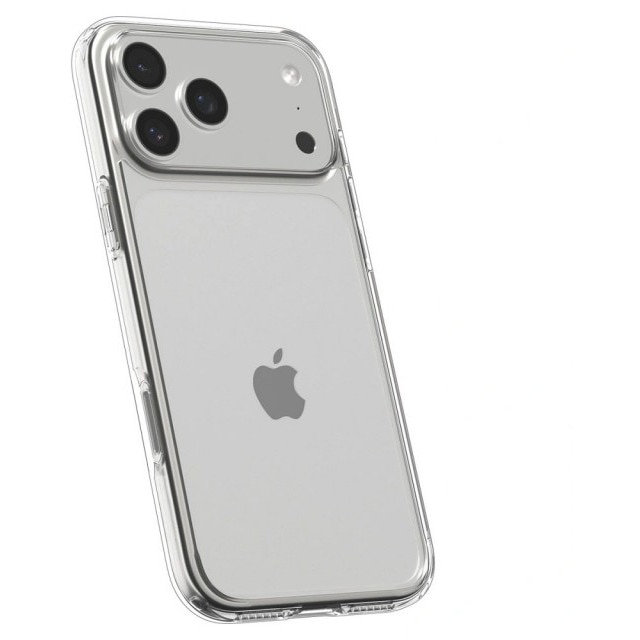 Husa Premium Spigen Ultra Hybrid Pentru iPhone 18 Pro MAX, Protectie La Camere, Crystal Clear, Kit UPzz Curatare Inclus