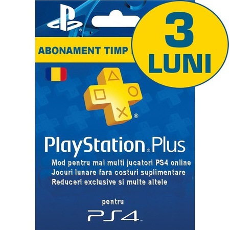 Playstation Plus Membership 90 Zile Ro Ps4 Emag Ro