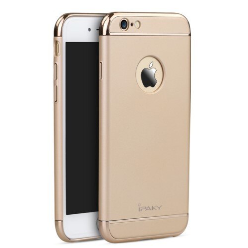 Capac de protectie Ipaky Fashion pentru Apple Iphone 6/6s, auriu
