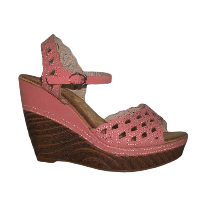 Sandale cu toc inalt, de zi, D&J Exclusive, Corai