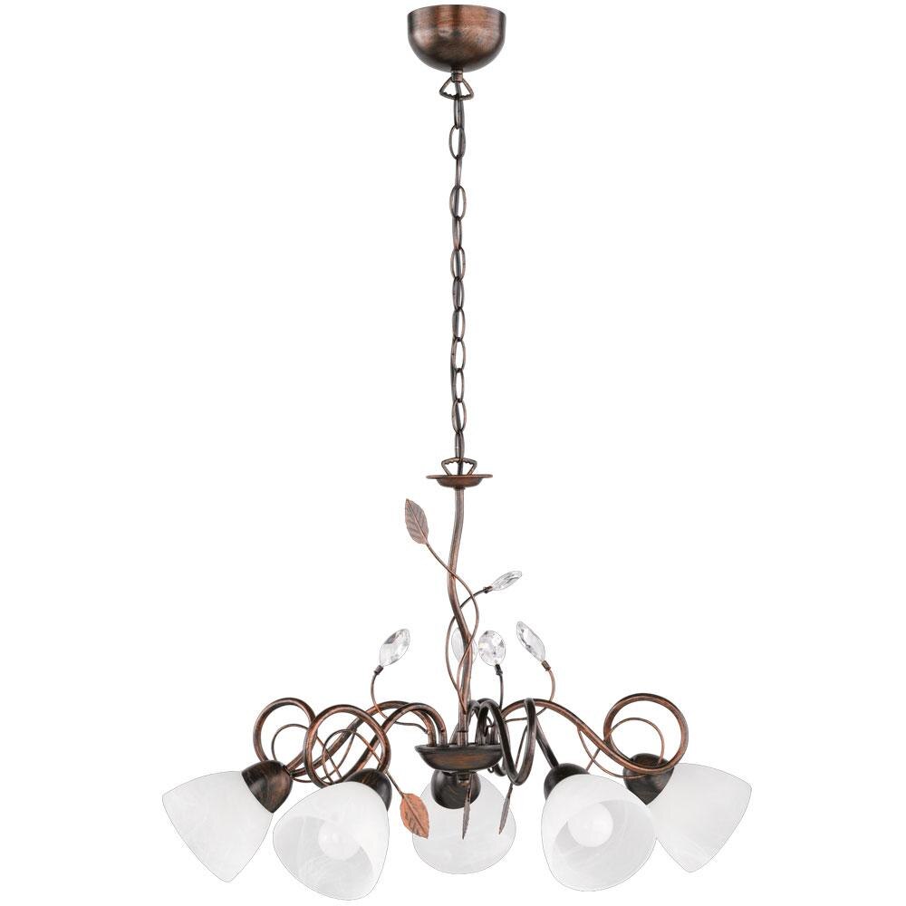 Lustra clasica 5 becuri E14 Traditio 110700528 Trio