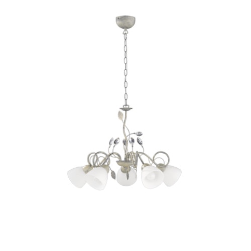 Lustra clasica 5 becuri E14 Traditio 110700561 Trio