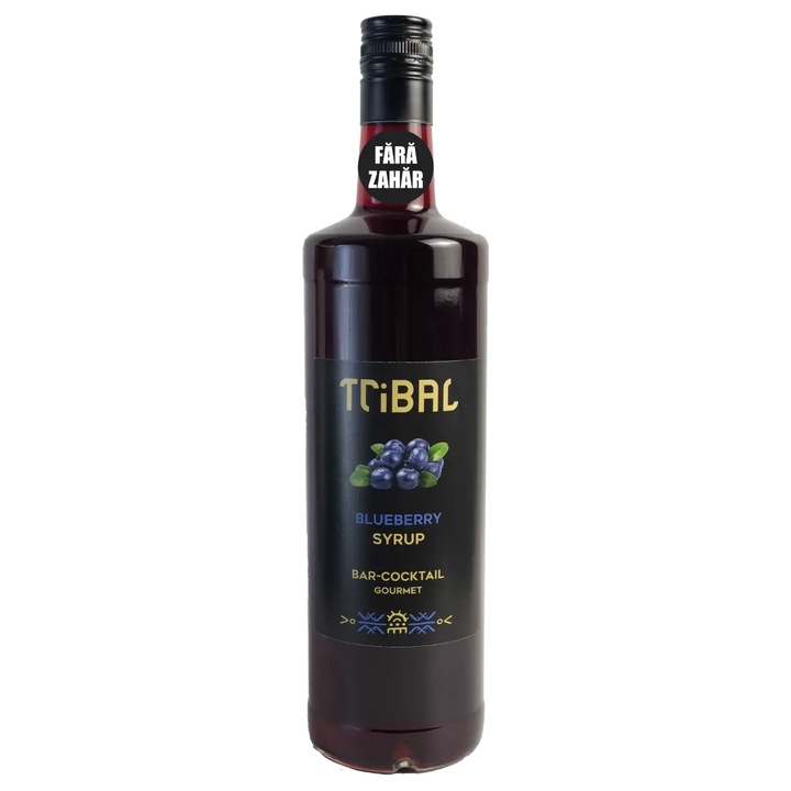 Tribal Сироп Боровинка Без Захар, 350Ml., Стъкло