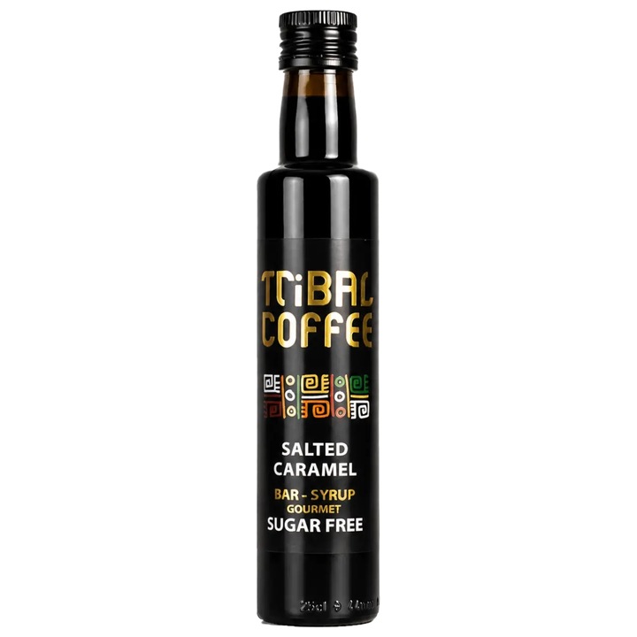 Tribal Сироп Солен Карамел Без Захар, 250Ml., Стъкло