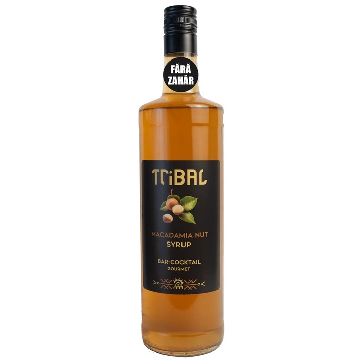 Tribal Сироп Макадамия Без Захар, 350Ml., Стъкло