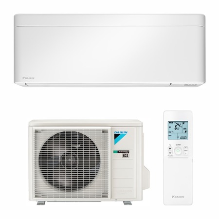 Aparat de aer conditionat Daikin Stylish Bluevolution FTXA25AW-RXA25A Inverter 9000 BTU White, Clasa A+++, Flux Aer 3D, Control WI-Fi, Mod Silent, Programator 24 de ore, Mod putere