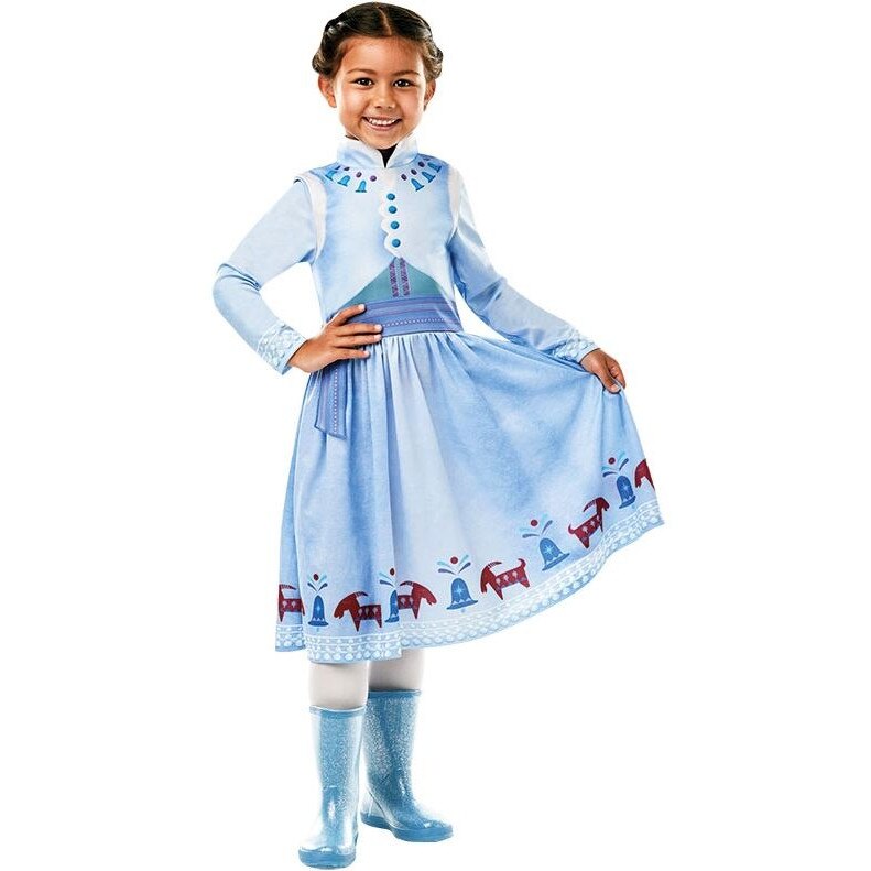 Costum Disney Anna editia Aventura lui Olaf 5-6ani/ 120cm