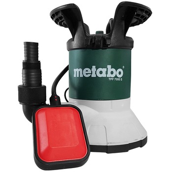 Pompa submersibila apa curata Metabo TPF 7000 S, putere 450 W, debit maxim 7000 l/h, inaltime maxima refulare 6 m Pompa submersibila apa curata Metabo TPF 7000 S, putere 450 W, debit maxim 7000 l/h, inaltime maxima refulare 6 m
