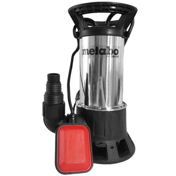 Pompa submersibila apa murdara Metabo PS 18000 SN, putere 1100 W, debit maxim 19000 l/h, inaltime maxima refulare 11 m Pompa submersibila apa murdara Metabo PS 18000 SN, putere 1100 W, debit maxim 19000 l/h, inaltime maxima refulare 11 m