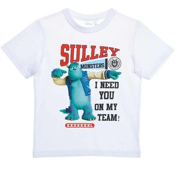 Tricou Universitatea Monstrilor alb, 4 ani, 104 cm Tricou Universitatea Monstrilor alb, 4 ani, 104 cm