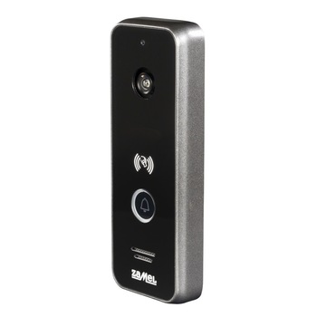 Interfon video extern Zamel cu cititor de carduri, Negru Interfon video extern Zamel cu cititor de carduri, Negru