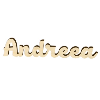 Decor nume Andreea 15 cm inaltime Decor nume Andreea 15 cm inaltime