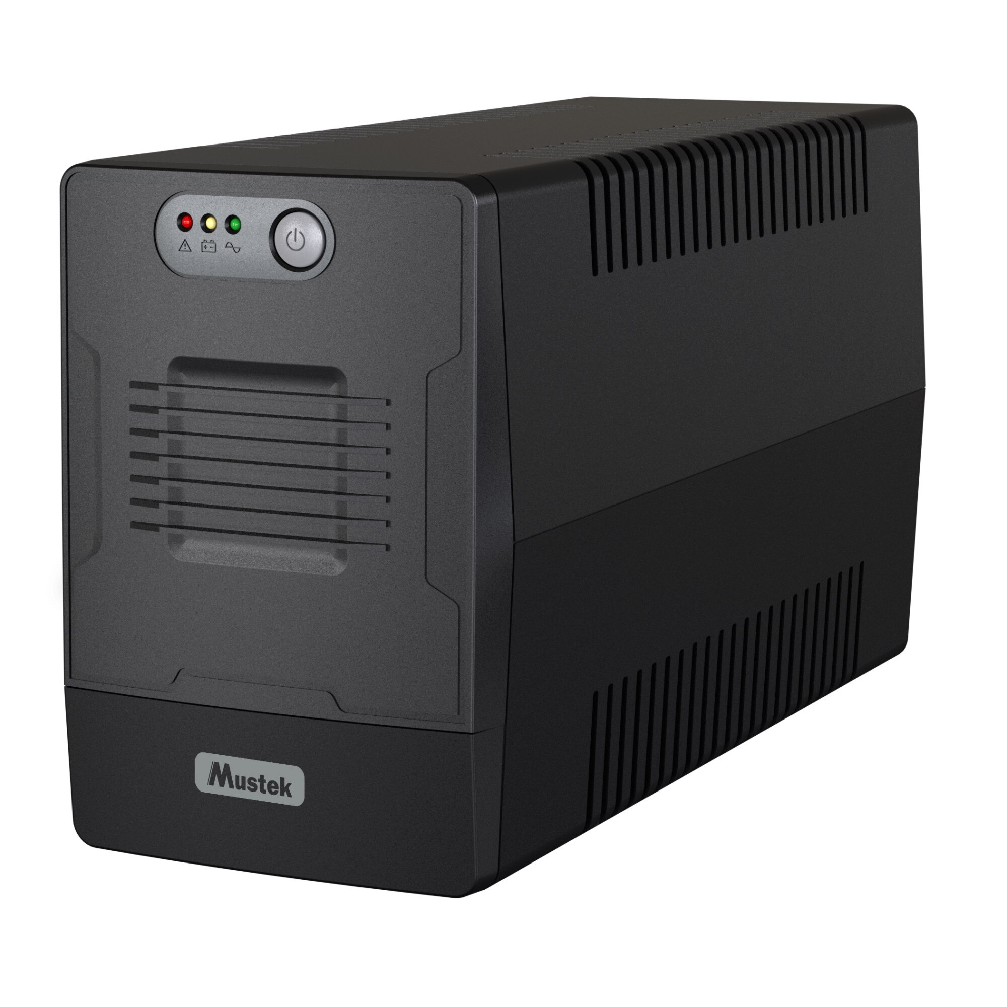UPS MUSTEK Line Int. fara management, 2000VA/ 1200W, AVR, 4 x socket Schuko