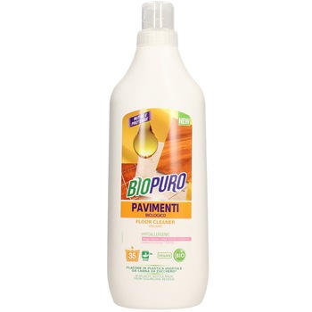 Detergent hipoalergen pentru pardoseli bio 1L BIOPURO Detergent hipoalergen pentru pardoseli bio 1L BIOPURO