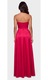 Макси рокля с деколте и разкроен долен край, регулируеми презрамки LA-OM-DLR454, Червен