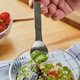 Lingura de degustare mini, lingura de degustare pentru bucatar, cu betisoare, forceps, gust integrat de bucatarie pentru gatit, Hotel Restaurant, instrument portabil compact din otel inoxidabil