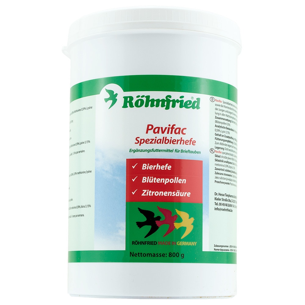 Hrana pentru porumbei PAVIFAC 800 gr