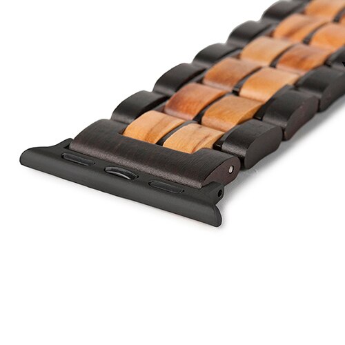 Curea Apple Watch din lemn, 42-44mm
