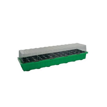 Tava pentru rasaduri cu capac Strend Pro Garden Herrison P2011, 36 alveole, 54.5x15x13 cm Tava pentru rasaduri cu capac Strend Pro Garden Herrison P2011, 36 alveole, 54.5x15x13 cm