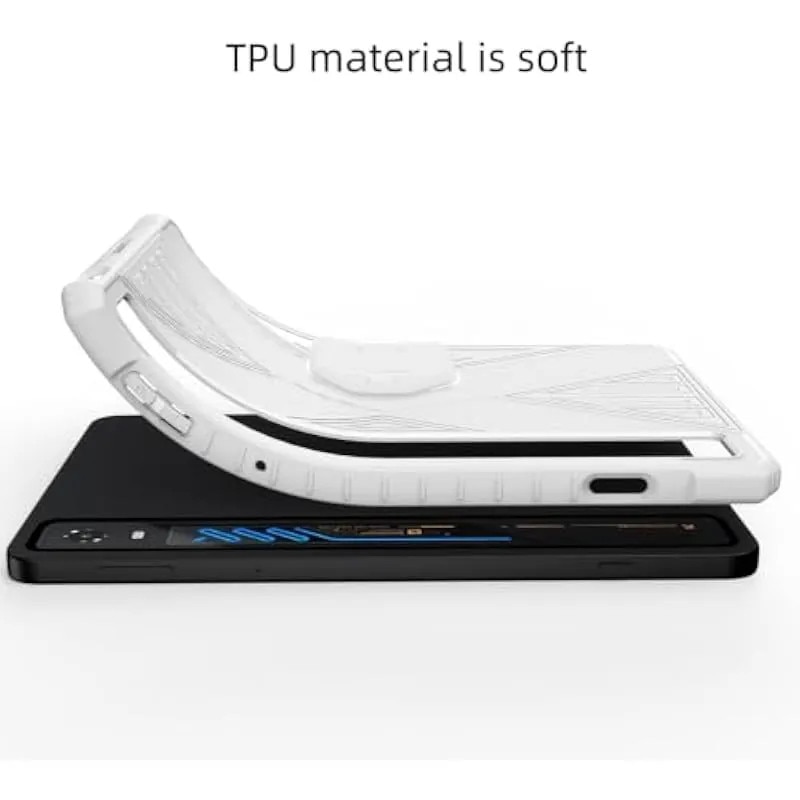Husă de protecție tableta gaming RedMagic Astra 2, TPU subțire, alb