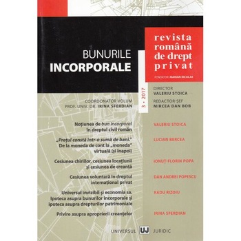 Revista romana de drept privat Nr. 3 din 2017 Revista romana de drept privat Nr. 3 din 2017