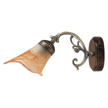 Aplica de perete Rustic - 7091 Rabalux, E14, 1x40W, Bronz/Nuc Aplica de perete Rustic - 7091 Rabalux, E14, 1x40W, Bronz/Nuc