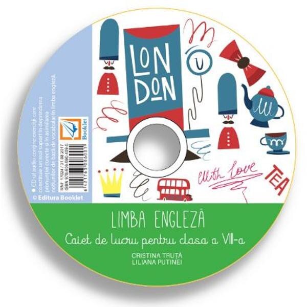 CD Engleza - Clasa 8 - Cristina Truta, Liliana Putinei