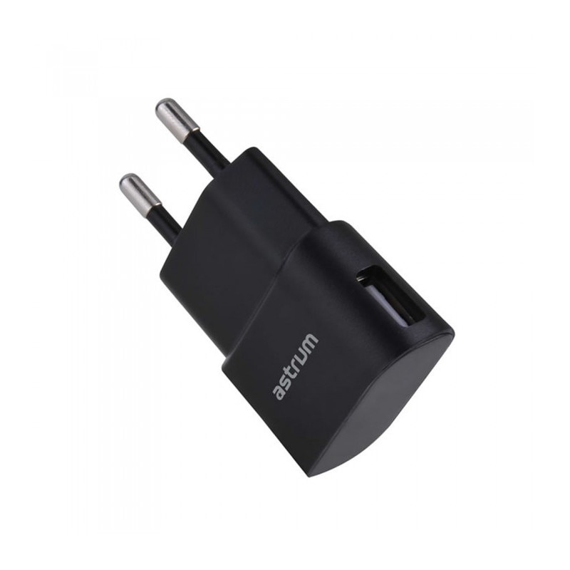 Incarcator Retea Astrum CH120, 1.0A, 1xUSB Negru