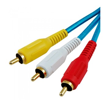 Cablu 3RCA Tata / 3RCA Tata 5.0m CB-3RCA05-BL Astrum Cablu 3RCA Tata / 3RCA Tata 5.0m CB-3RCA05-BL Astrum