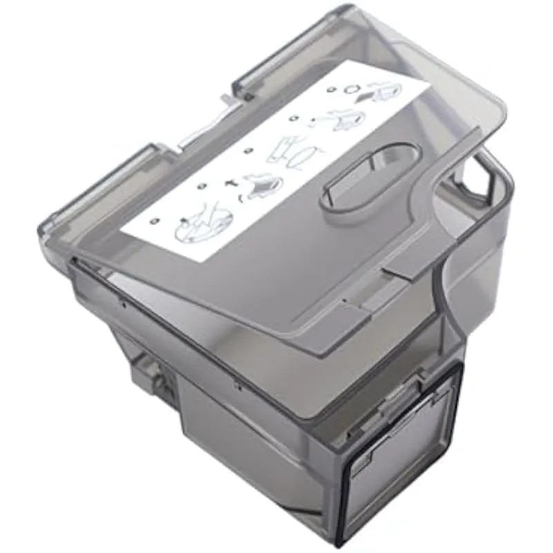 Recipient de praf pentru Roborock Saros 10/G30/S9 MaxV Ultra, cutie colectare, transparent, durabil