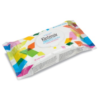 Servetele umede dezinfectante KLINTENSIV pentru suprafete 80buc Servetele umede dezinfectante KLINTENSIV pentru suprafete 80buc