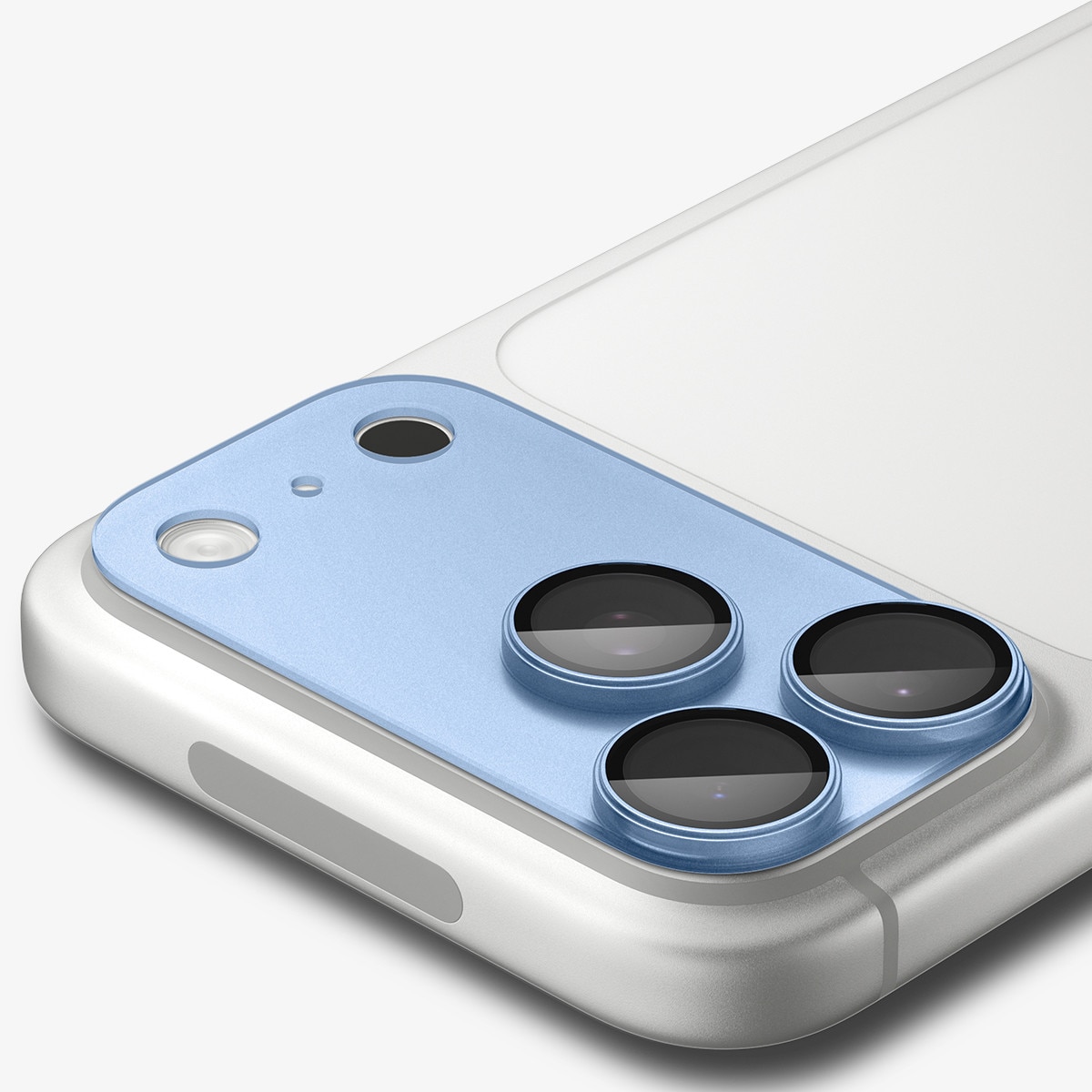 Protectie camera foto Spigen Glass tR EZ Fit Optik Pro XL compatibila cu iPhone 18 Pro Max, Light Blue
